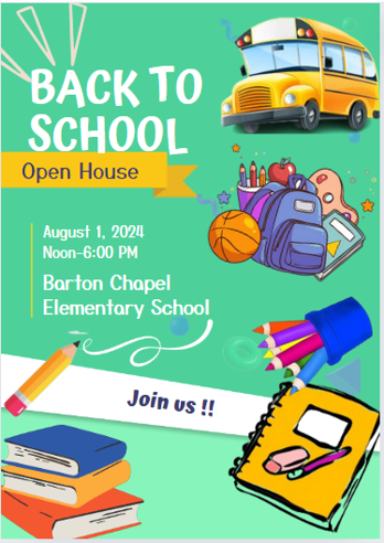 BACK TO SCHOOL